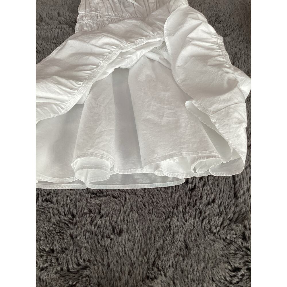 Aritzia Sunday Best Women's Martine Admiral Poplin Mini Dress Bohemian White 2XS - Picture 13 of 16